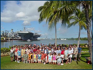 Group in Hawaii