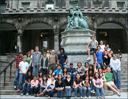 Group in Montreal