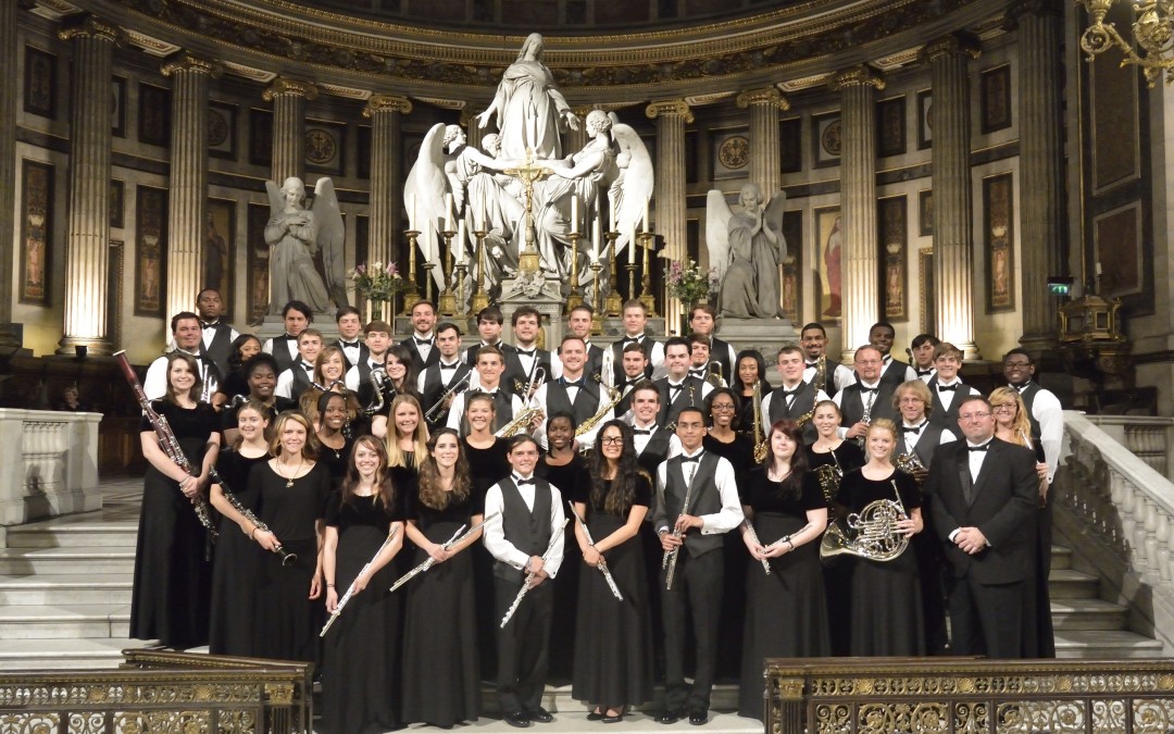 Hinds Community College Wind Ensemble Performs in France