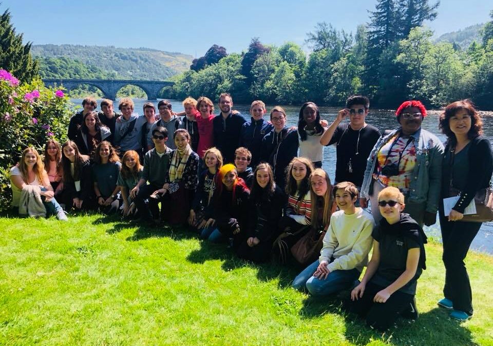 The Indian Springs Chamber Choir Tours Scotland