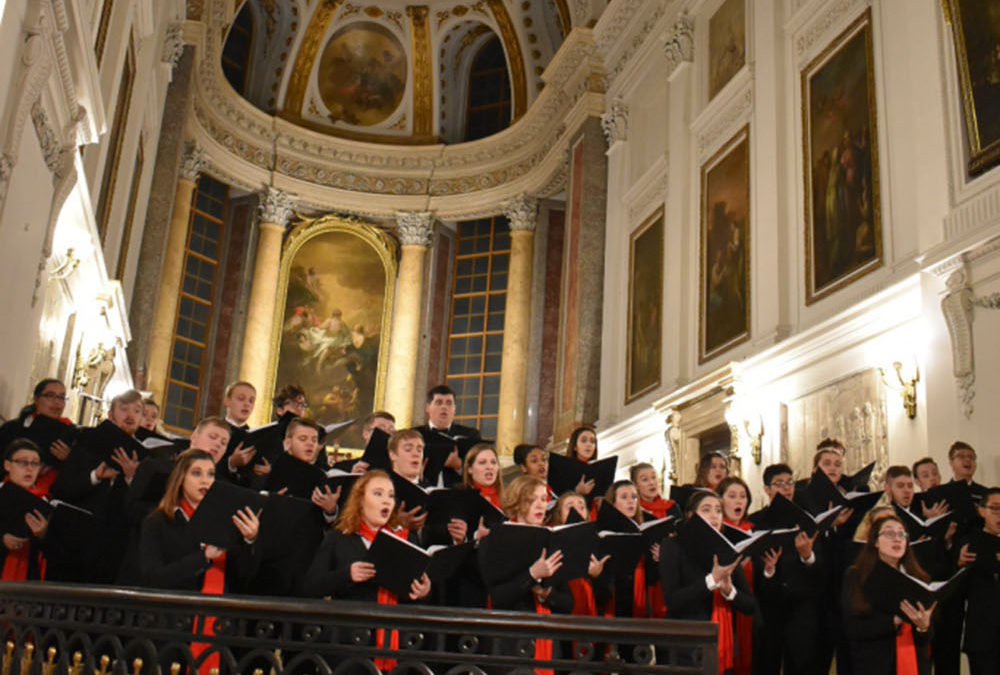 The Otterbein University Concert Choir Tours Germany