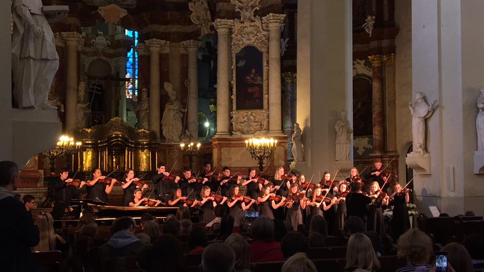 The SIUE Suzuki String Program Performs for the Best Audiences in the Baltics