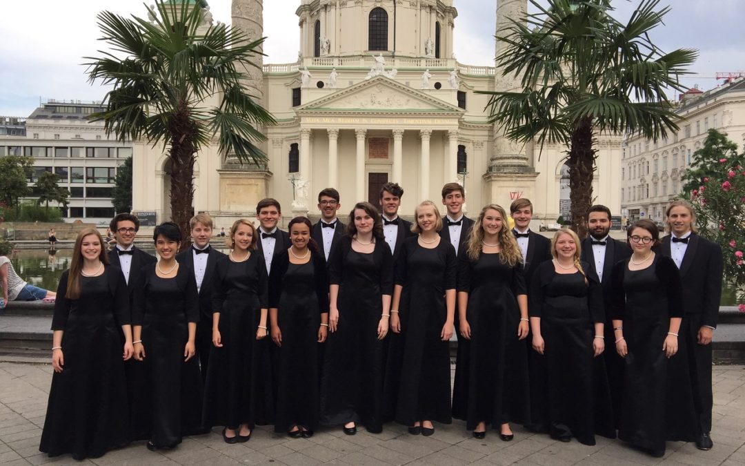 Performing in the Karlskirche was a Highlight for the Ledyard High School Choir
